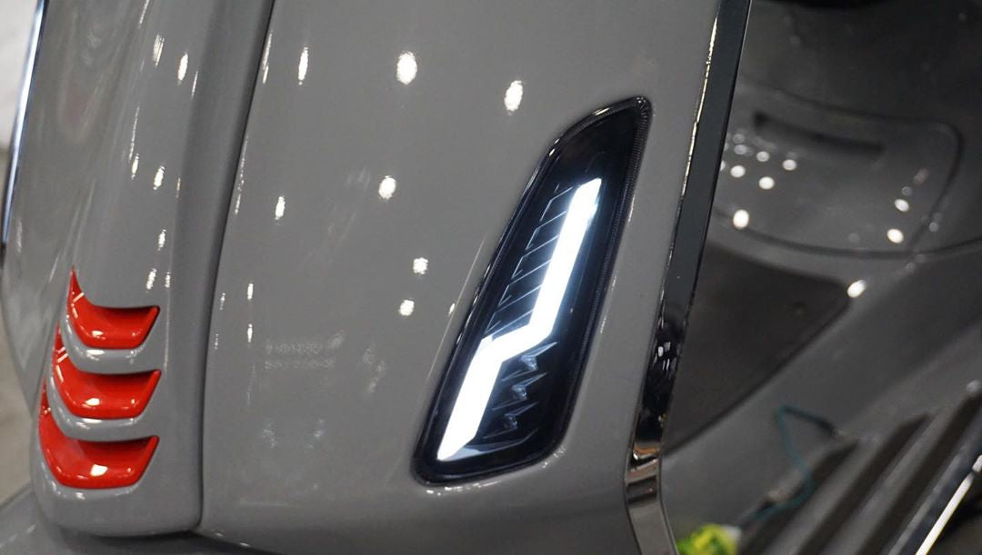 Level10 raw-set voor led smoke | vespa sprint primavera