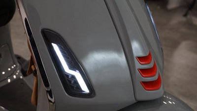 Level10 raw-set voor led smoke | vespa sprint primavera