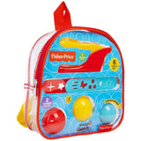 Otto simon fisher price dough dots klei set in rugzak 6-delig - afbeelding 2