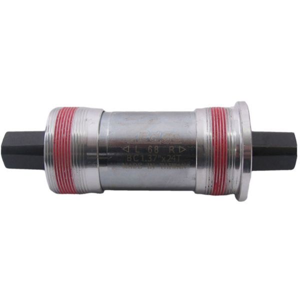 Edge vierkante trapas 113mm bsa 68mm met aluminium cups - zilver