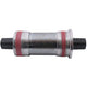 Edge vierkante trapas 113mm bsa 68mm met aluminium cups - zilver
