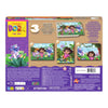 Spin master games 3-pack houten dora-puzzels, elk 24 stukken, kinderpuzzel, illustraties