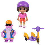 Dora de explorer spin master dora speelfigurenset met dora, tico en step - speelgoed. - afbeelding 4