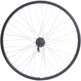 Shimano voorwiel 28 29 622x19c ryde andra 30 velg met fh-m525 naaf voor 6 bouts remschijf - zwart - afbeelding 3