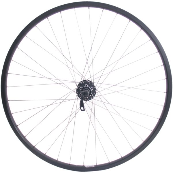 Shimano voorwiel 28 29 622x19c ryde andra 30 velg met fh-m525 naaf voor 6 bouts remschijf - zwart