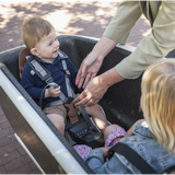 Steco adapter voor voorzitje bakfiets mat zwart - afbeelding 2