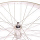 Voorwiel 28 sp. alu zilver sp13 trek basic aluminium naaf v.as