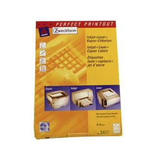 Avery etiketten rond 85mm | 10 stuks