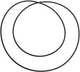 Elite riem voor aandrijving drive belt black
