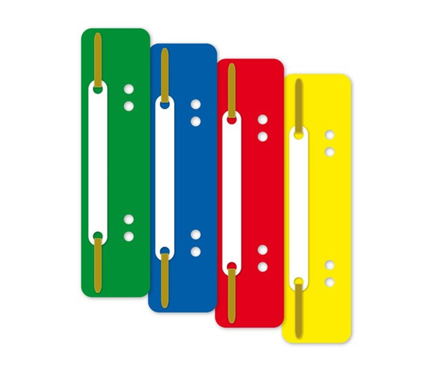 Kangaro snelhechterstrip 38x148mm 2r ds a 100st assorti kleuren