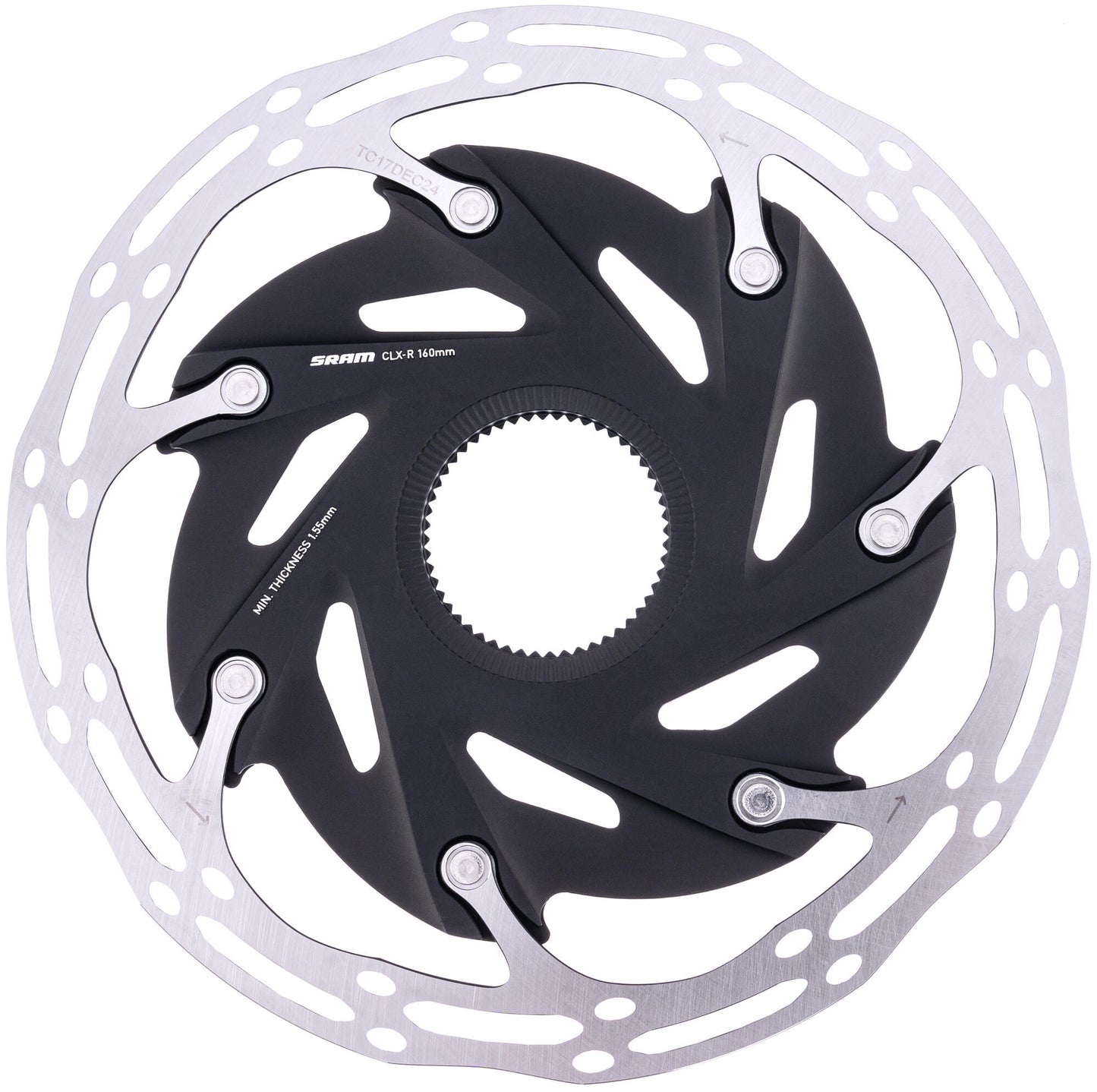 Sram remschijf centerline xr rotor centerline xr 160mm with lockring