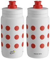 Elite trinkflasche fly tour de france trinkfl. fly tour d e france red polka 550ml - afbeelding 2
