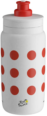 Elite trinkflasche fly tour de france trinkfl. fly tour d e france red polka 550ml - afbeelding 1