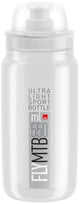 Elite bidon fly mtb bottle fly mtb 550ml clear grey
