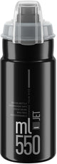 Elite bidon jet plus bottle jet plus 550ml black grey with cap