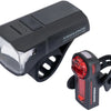 Trelock led verlichtingsset accu-voeding lighthammer ls 480 ls 740 bat.led light set ls 480 ls740 w.stop light