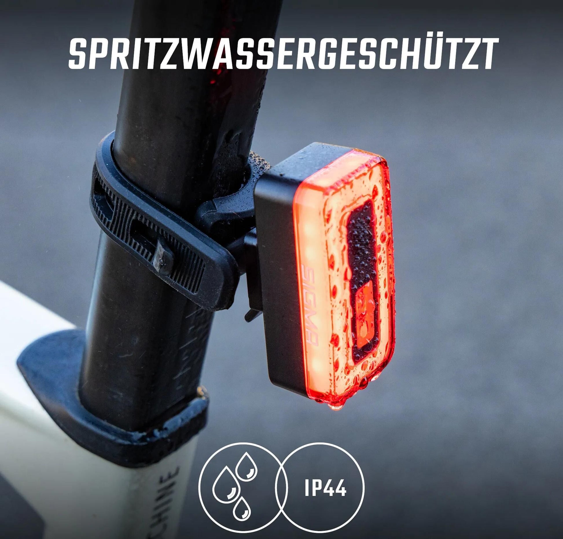 Sigma sport rücklicht hiro 70 sigma battery rear light hiro 70
