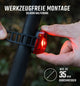 Sigma sport leuchten-set aura 40 hiro 10 ride safe to school sigma battery light set aura 40 + hiro 10 rts va.