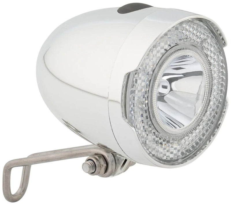 Contec koplamp hl-004+ ct battery light hl-004+ 15 lux, chrome