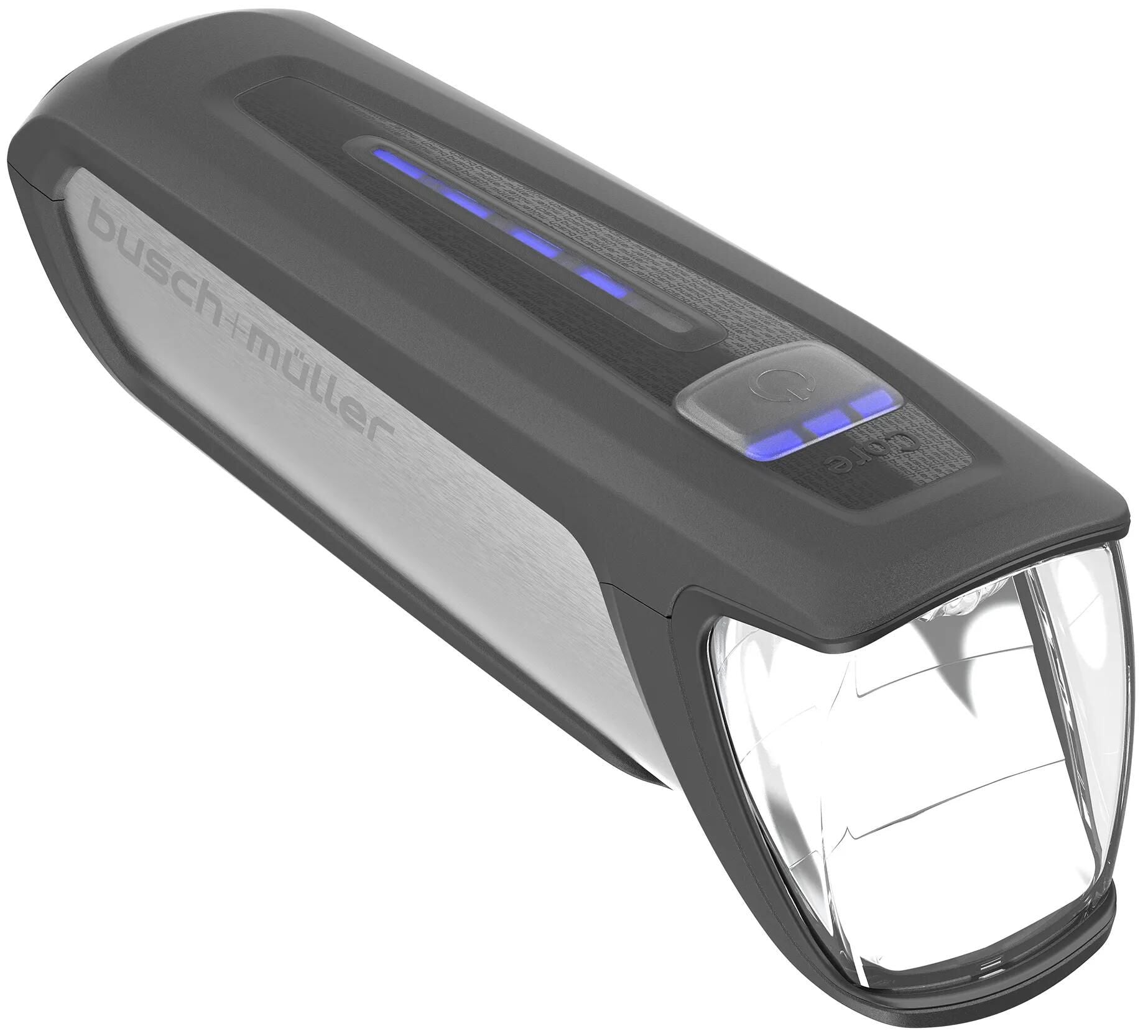 Busch + müller akku-led-leuchten-set ixon core 2 led light set b m ixon core 2 + ixxi black