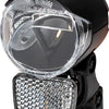 Herrmans koplamp h-black mr4 dynamo led fr.light h- black mr4 dynamo on off