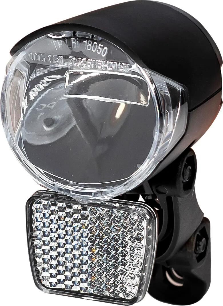 Herrmans koplamp h-black mr4 dynamo led fr.light h- black mr4 dynamo on off