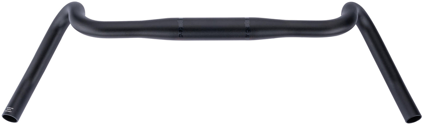 Elvedes ergotec stuur gravel 440 580mm 31,8 21° alu zwart