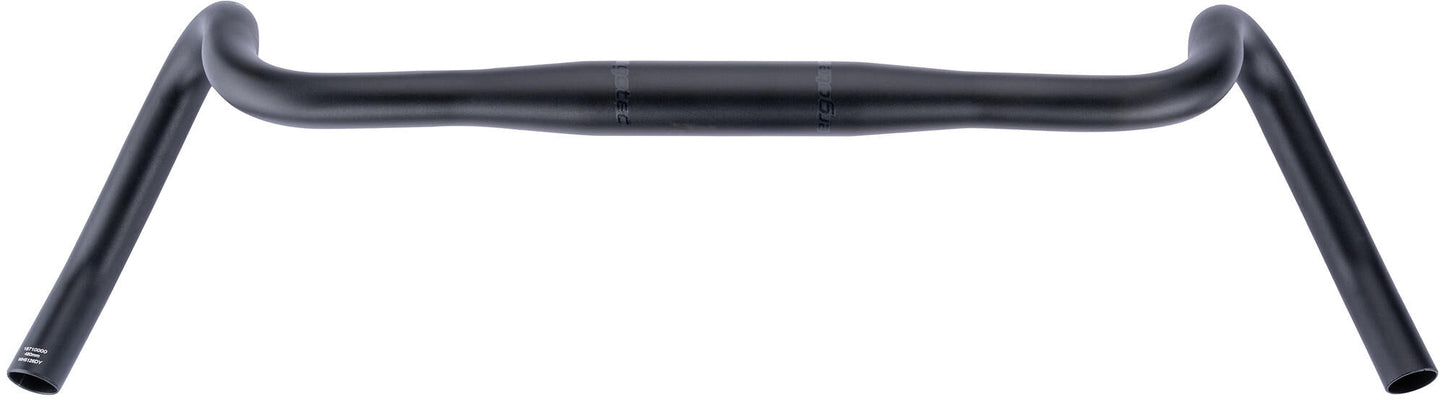 Elvedes ergotec stuur gravel 480 620mm 31,8 21° alu zwart