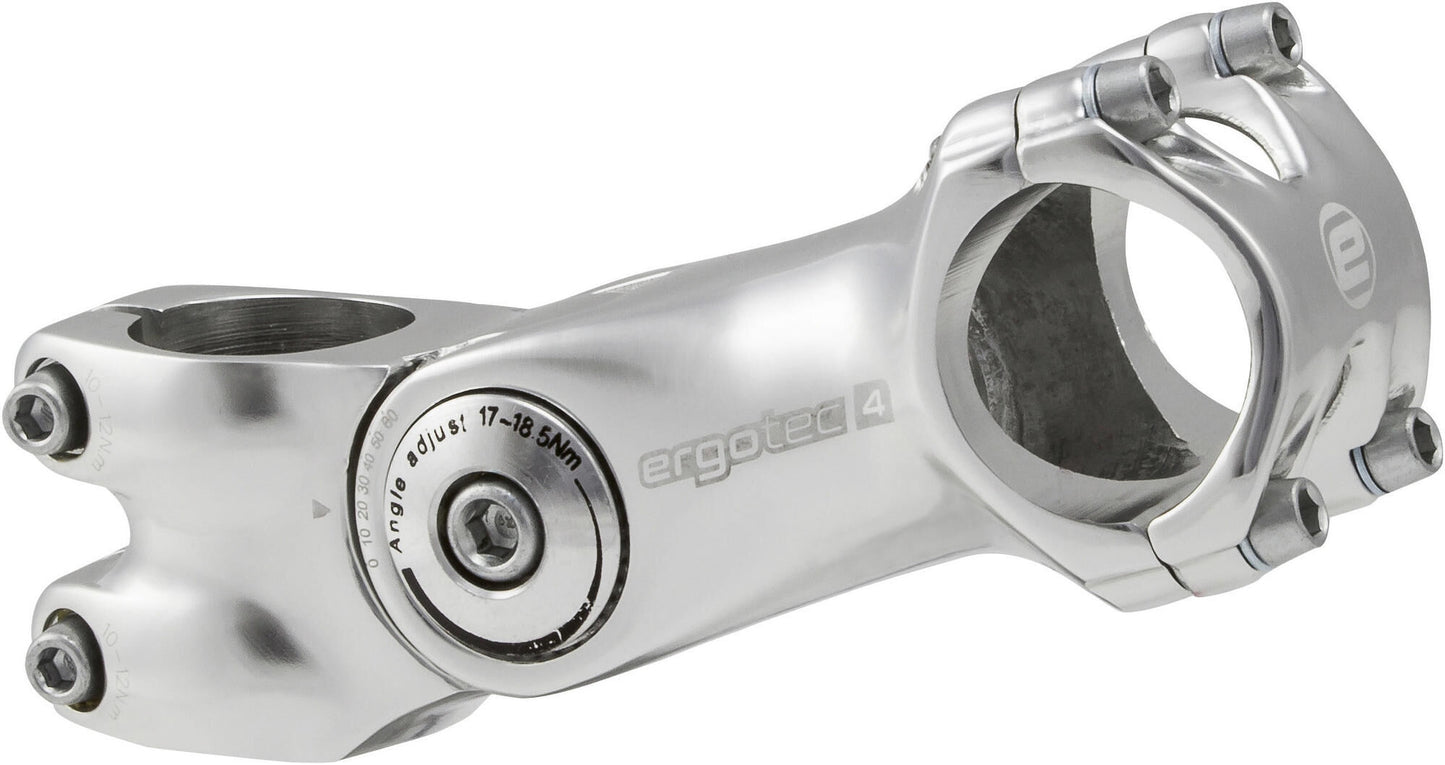 Ergotec stuurpen octopus 2 stem octopus 2 alu silver
