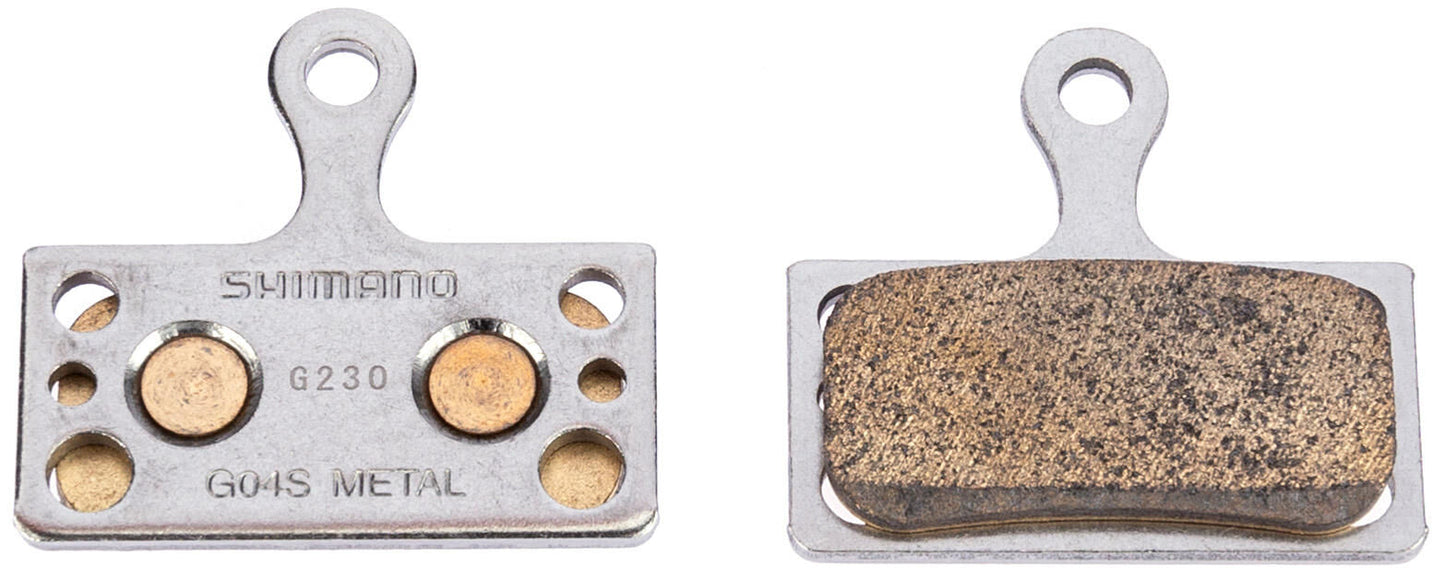 Schrijfremblokset Shimano G-04S Metall voor XTR Deore XT SLX Alfine