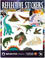 Reflective berlin reflex-sticker k.i.d. ref.sticker re.berlin kid k.i.d. dinos - afbeelding 2