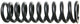 Rockshox veer spring 300lb 267x89 gr