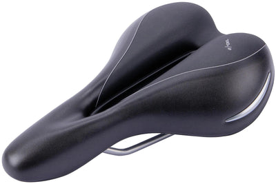 Contec zadel elliptic + ct elliptic+ saddle trekking, men's black sil