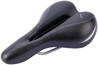 Contec sattel elliptic + ct saddle elliptic+ trekking gents black silv