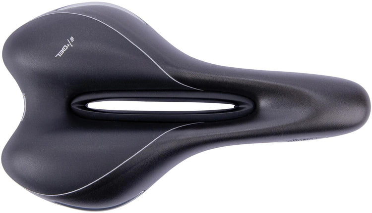 Contec zadel elliptic + ct elliptic+ saddle trekking, unisex, black