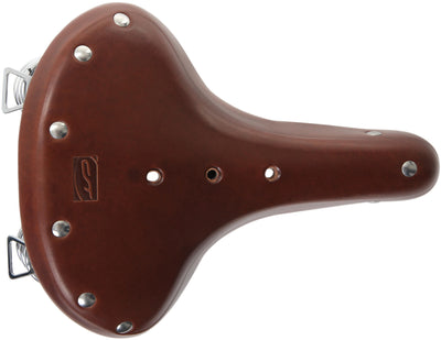 Contec sattel classic exclusiv touring herren ct saddle cl. excl. tour. leather gents gravy