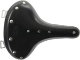 Contec zadel classic exclusiv touring herren ct saddle cl. excl. tour. leather gents coffee - afbeelding 1
