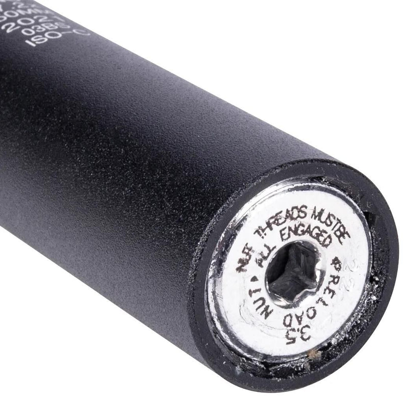 Contec geveerde zadelpen kano ct spring saddle post. ka 31.6 x 350 black