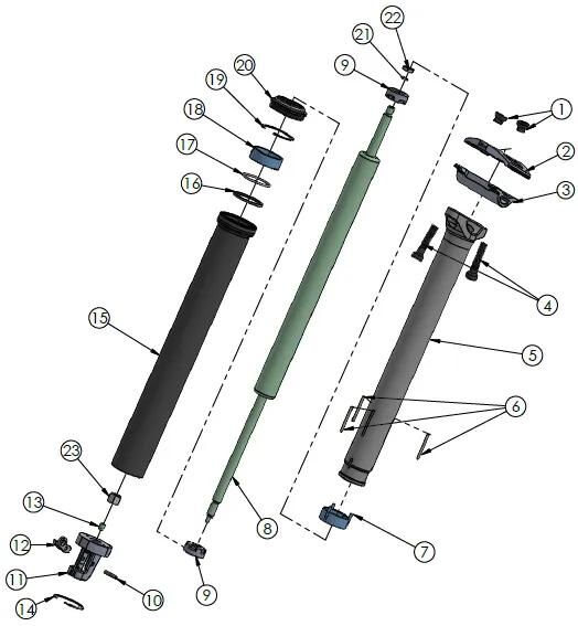 Contec service kit nara drop kit c ct service kit nara drop kit c