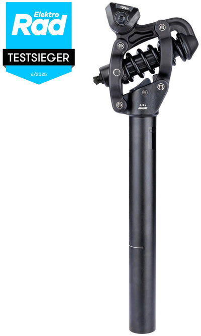 Contec parallelogramm-federsattelstütze nara air link+ ct parallel.saddles.nara air link+ 27,2x350mm blac