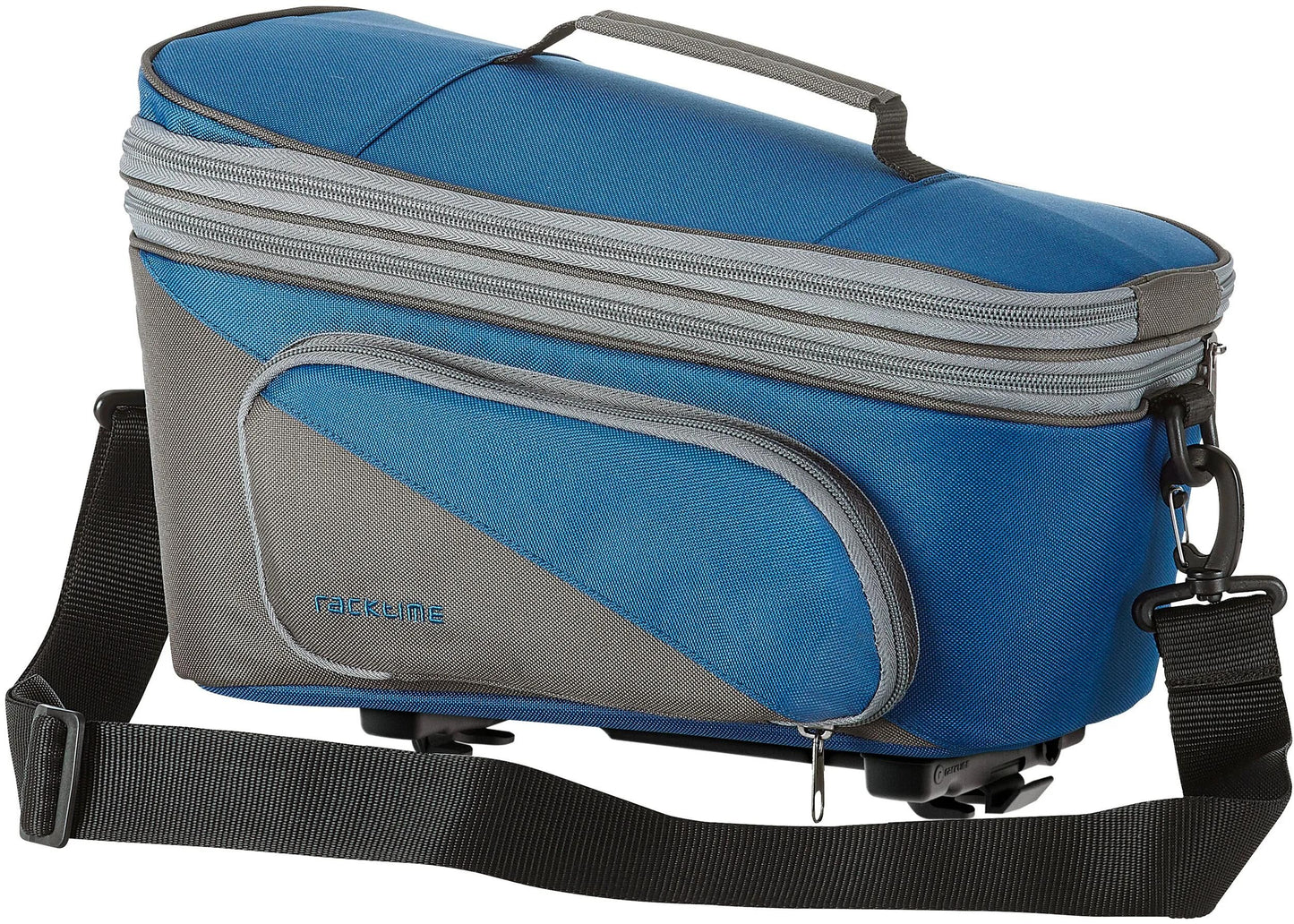 Racktime bagagedragertas talis plus 2.0 trunk bag talis plus 2.0 ber.blue st.grey