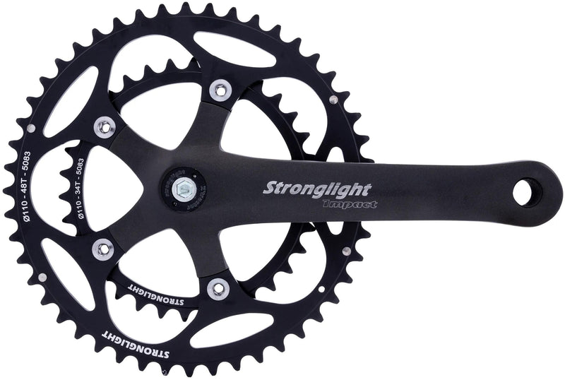 Stronglight crankstel impact compact crankset strongl.impact compact 34 48t 170mm