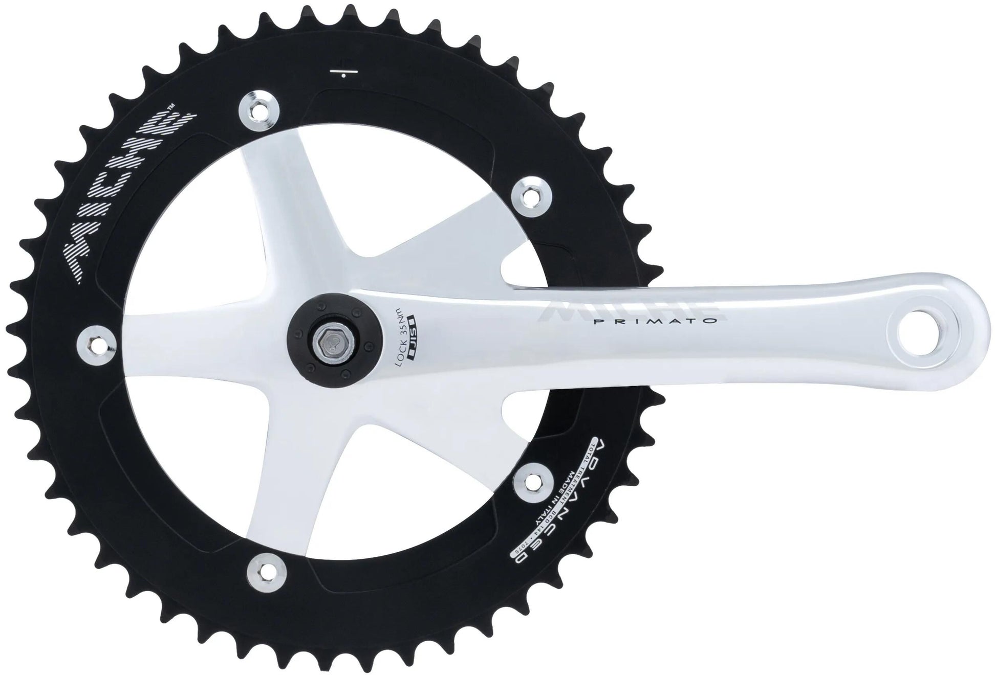 Miche crankstel pista crankset pista 48 170mm w.bb sil.