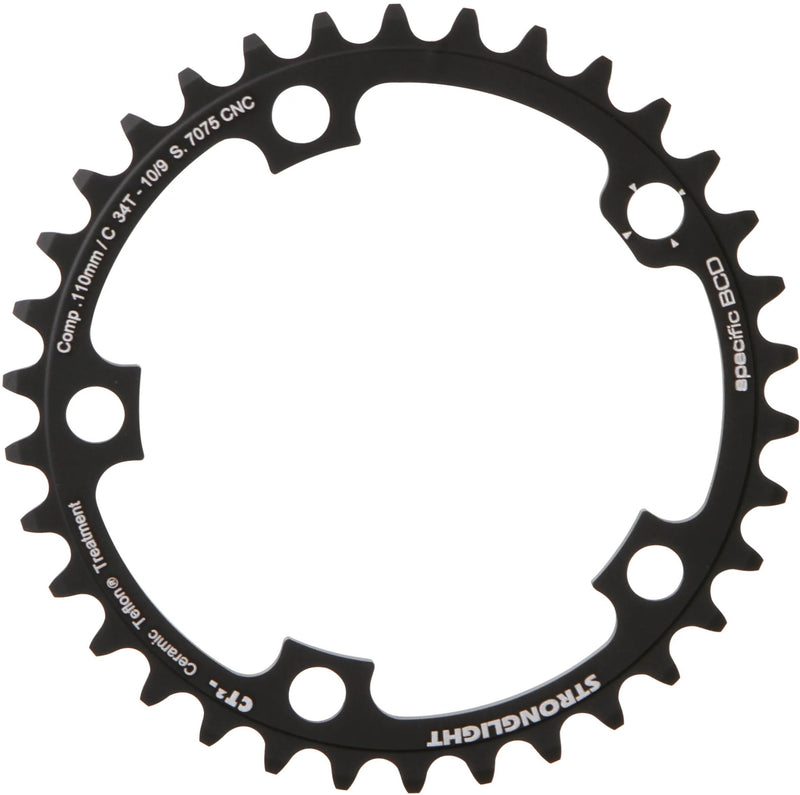 Stronglight kettingblad ct2 chain ring strongl. ct2 cd110mm f.campa10 36t