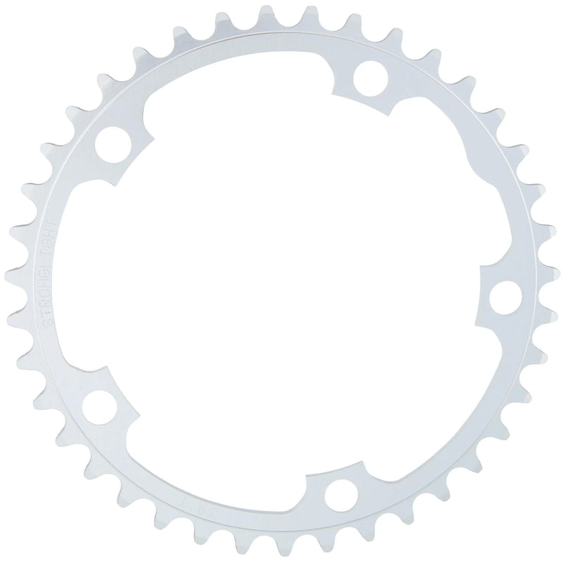 Stronglight kettingblad road bike chainring silve lochkr. 130 mm., 38 z.