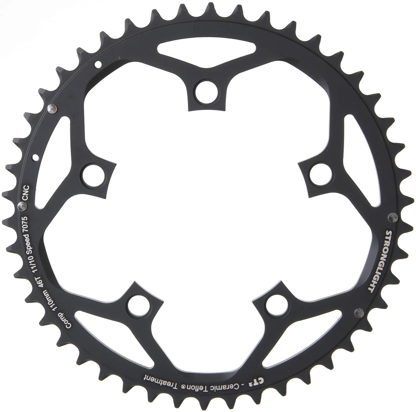 Stronglight kettingblad ct2 chain ring strongl.ct2 46t 110mm