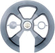 Hebie kettingbescherming chain guard disc 0326 e5 48t