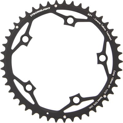 Stronglight kettingblad ct2 chain ring strongl.ct2 46t alu black