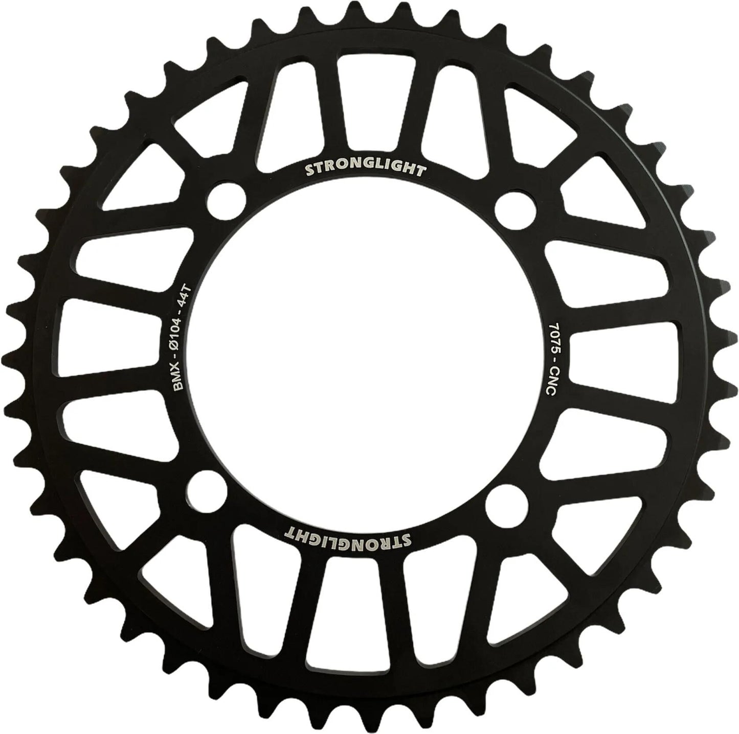 Stronglight kettingblad bmx race chain ring bmx race 44t alu black