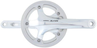 Shimano crankstel alfine fc-s501 crankset shim.alfi.fcs501 42t.170mm ht2 1sp sil